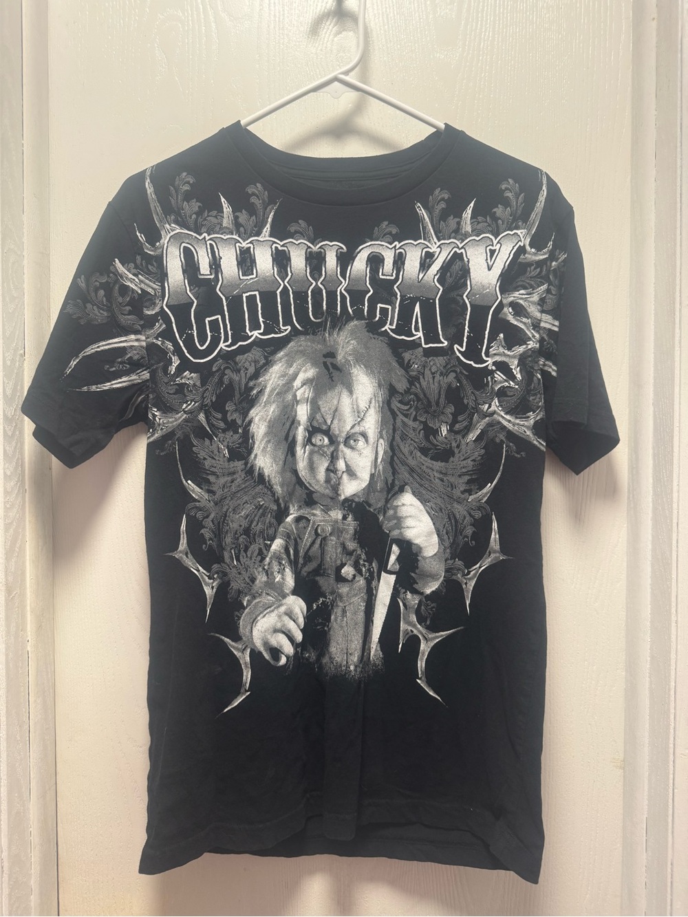 MAD Engine Black Chucky Graphic Short Sleeve Tee